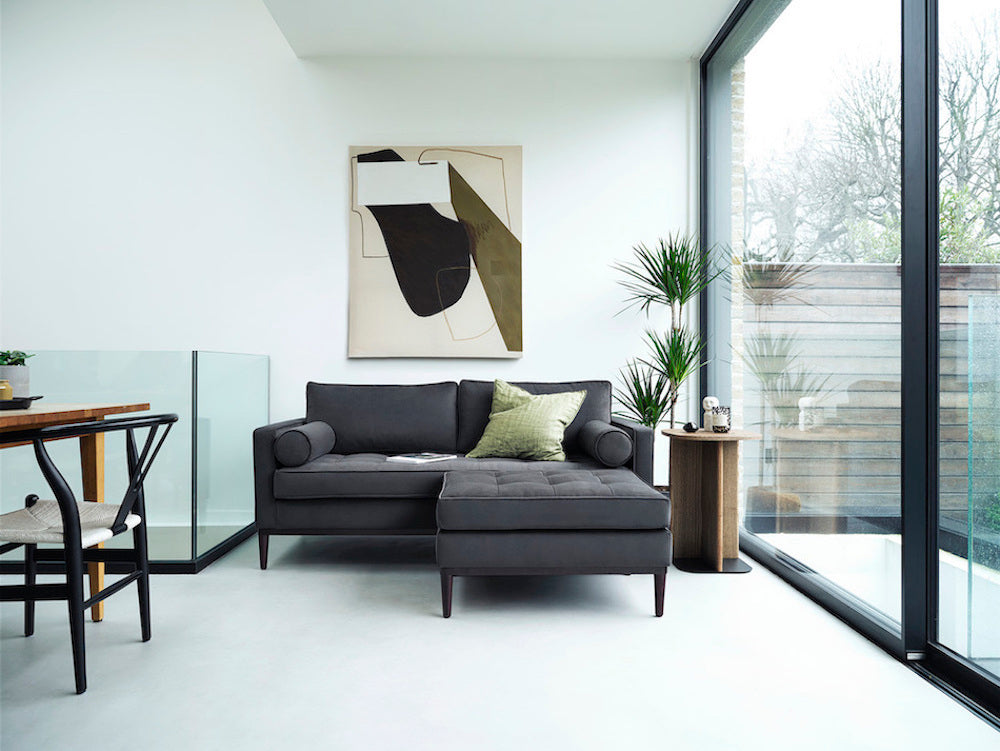 charcoal sofa