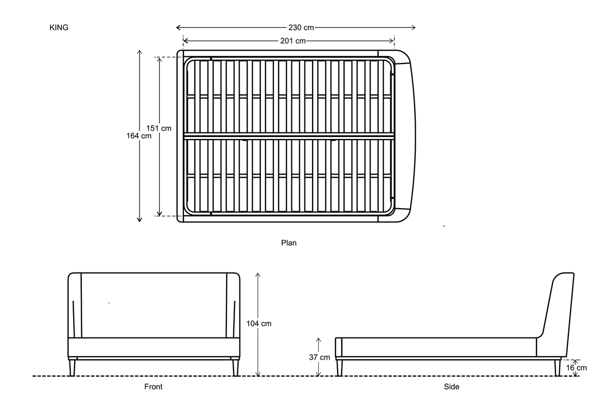 Bed 02 King Sized Bed