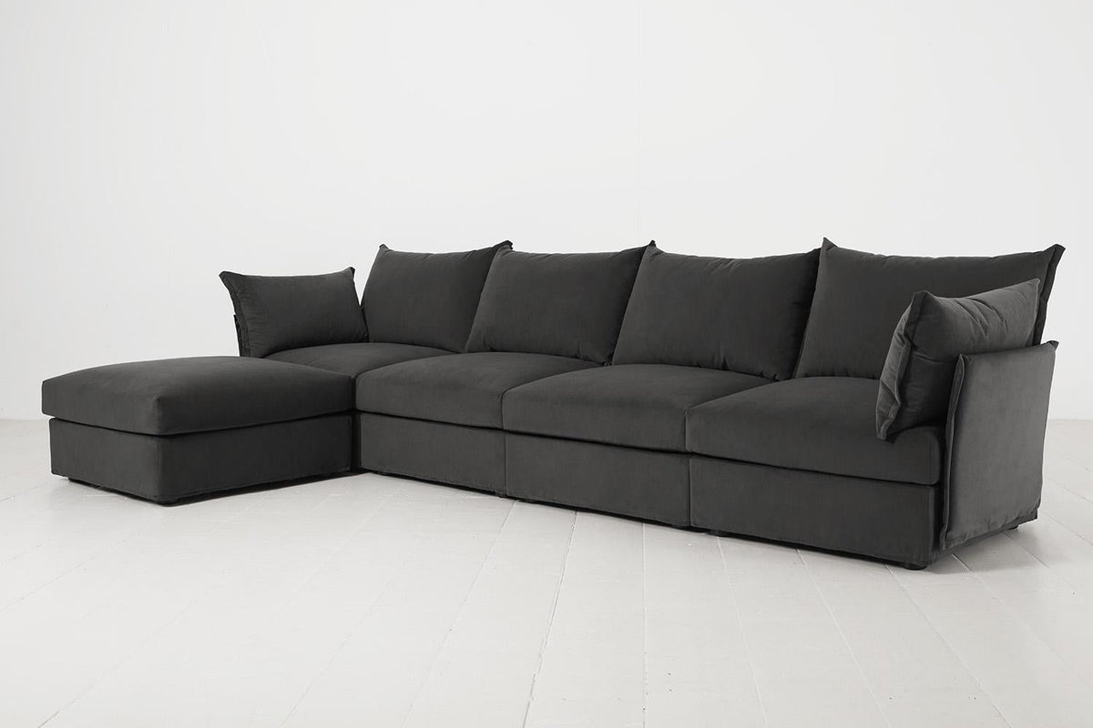 Model 06 4-Seater Left Chaise Sofa