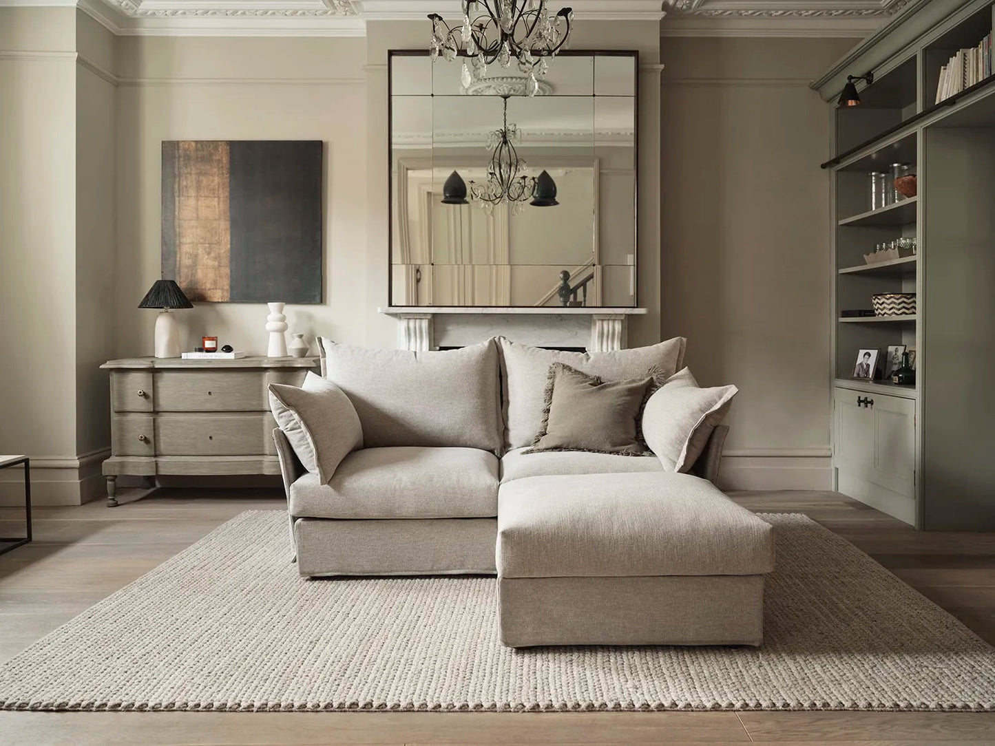 Model 06 2-Seater Right Chaise Sofa