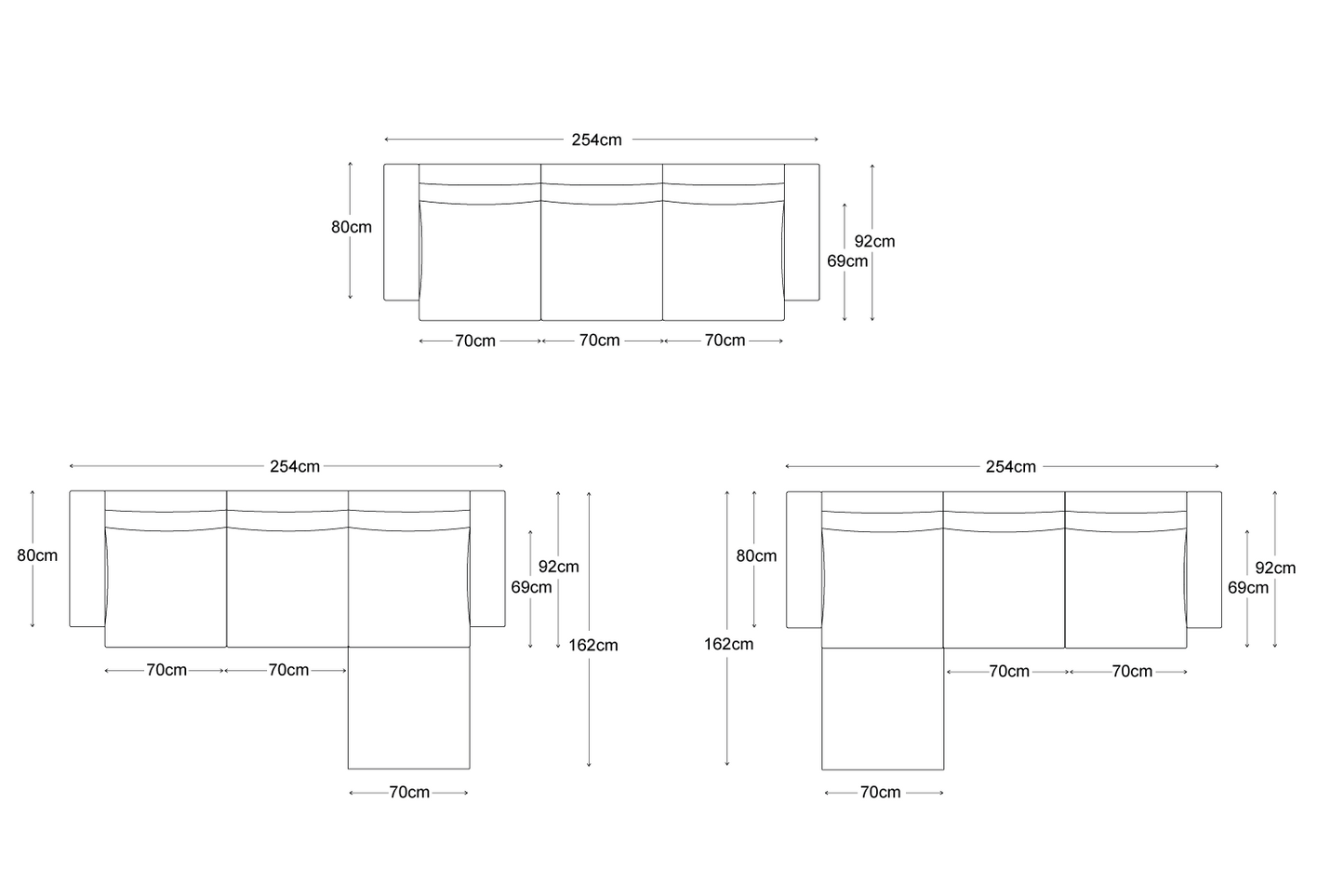 Model 03 3-Seater Sofa