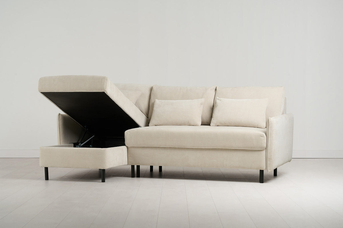 Model 12 3 Seater Left Chaise Sofa Bed With Storage