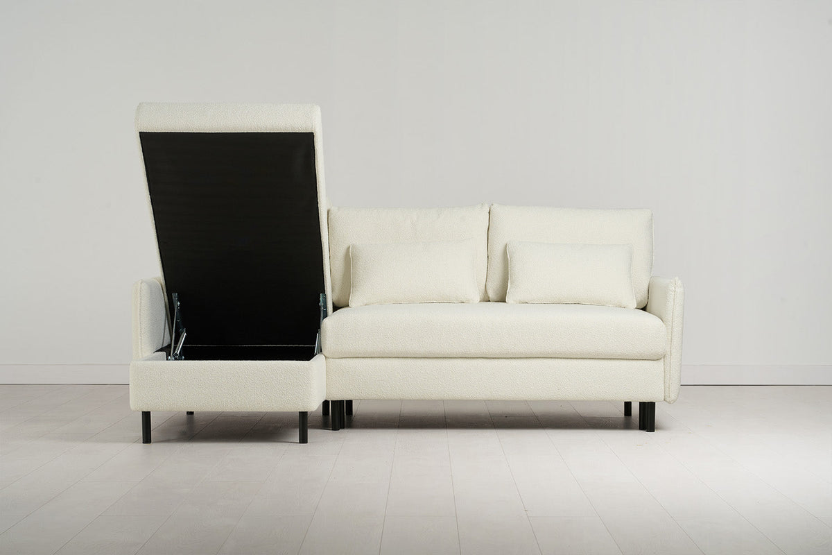 Model 12 3 Seater Left Chaise Sofa Bed With Storage