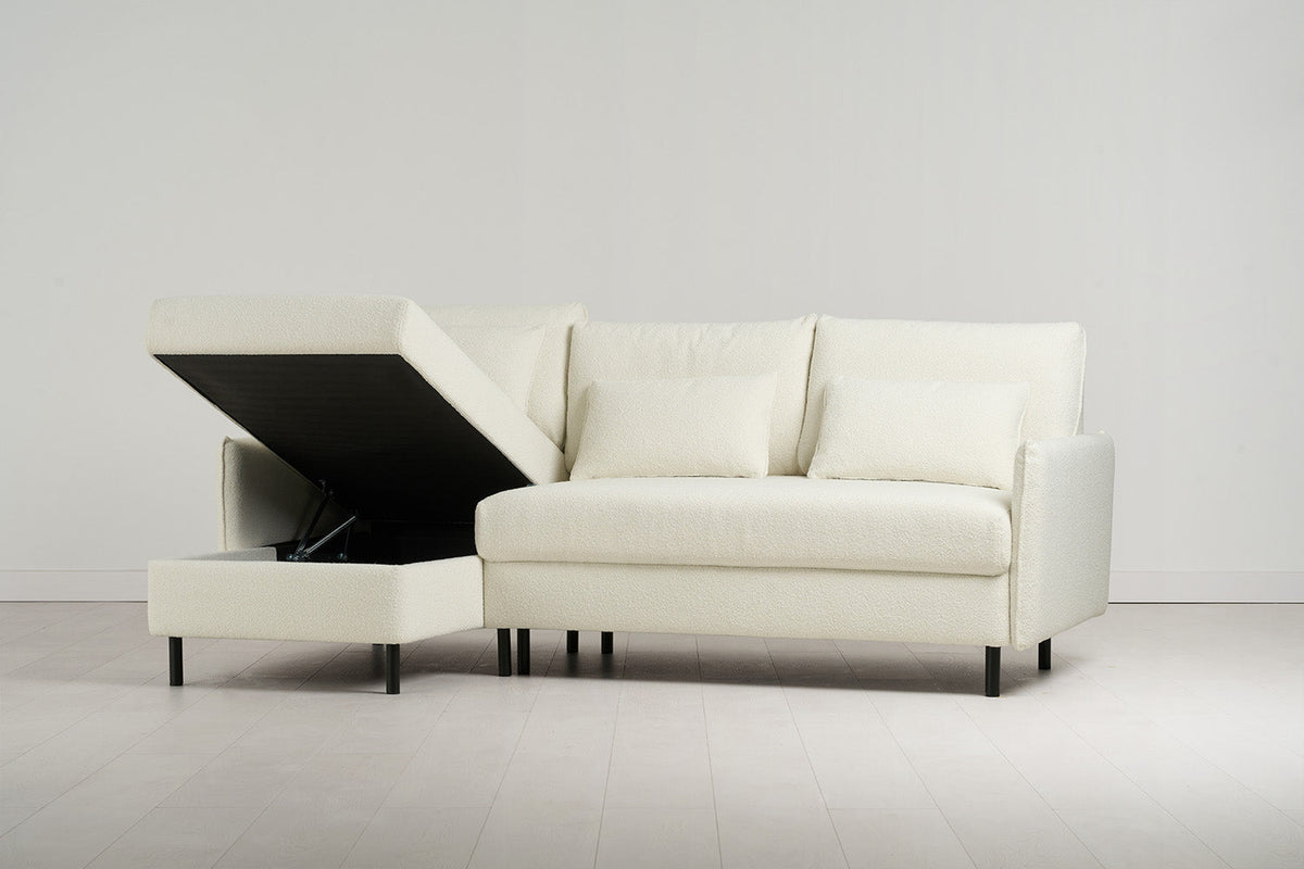 Model 12 3 Seater Left Chaise Sofa Bed With Storage