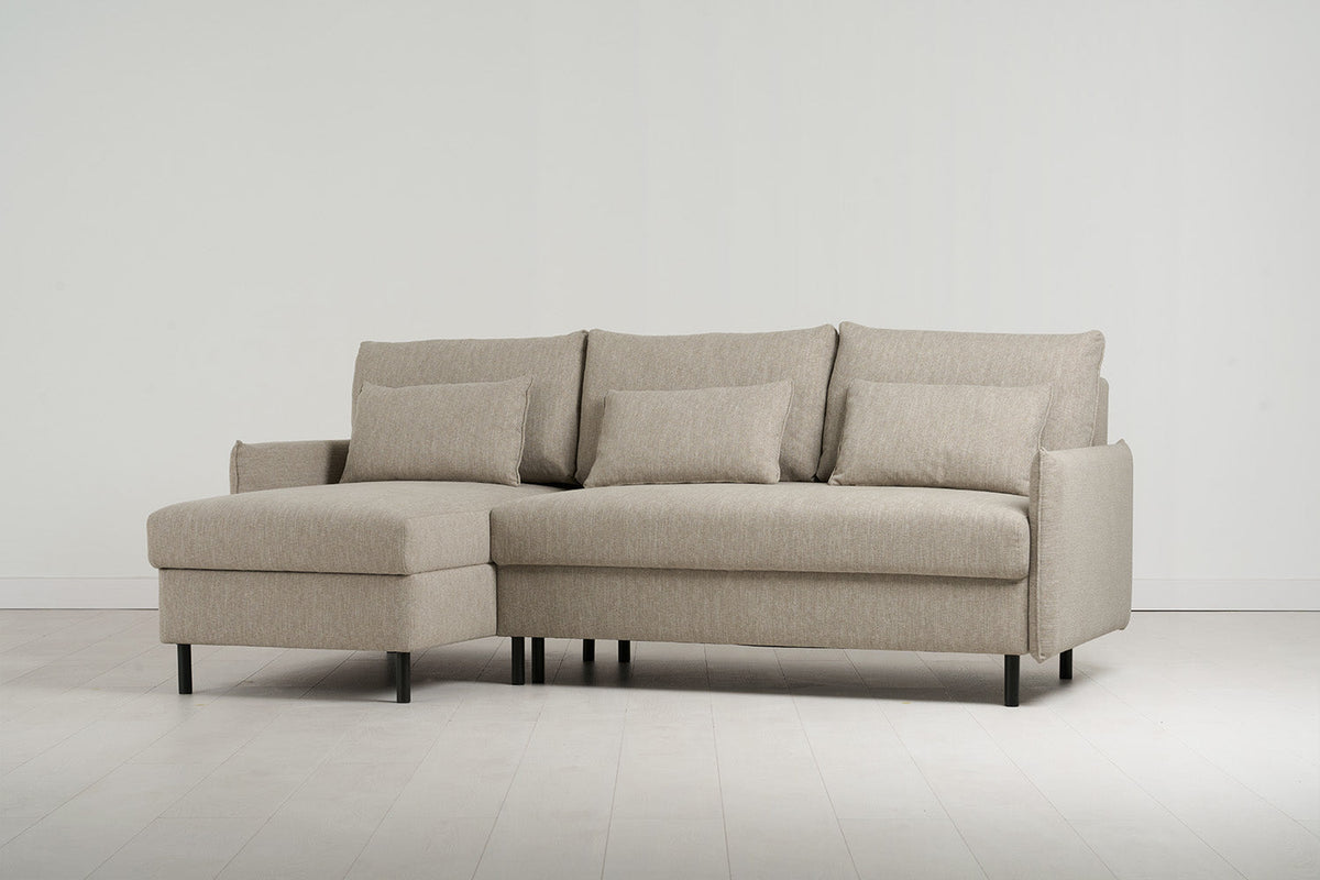 Model 12 3 Seater Left Chaise Sofa Bed With Storage