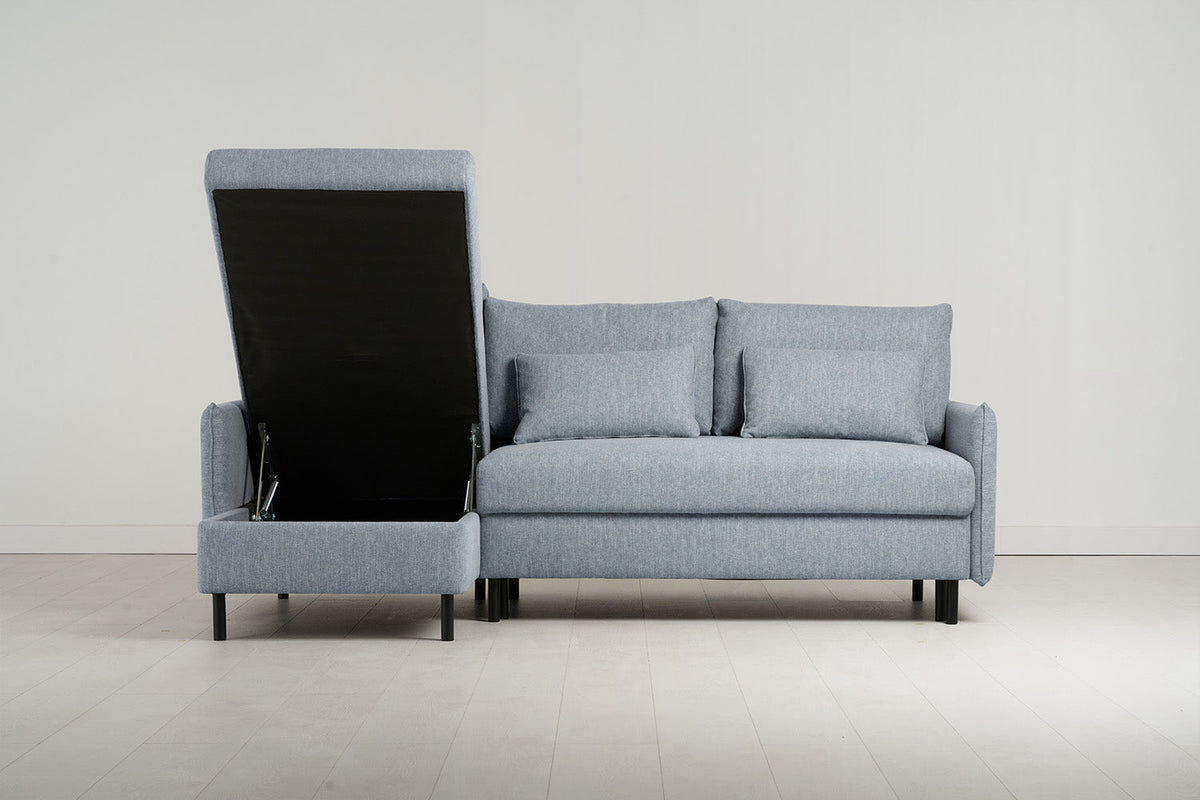 Model 12 3 Seater Left Chaise Sofa Bed With Storage