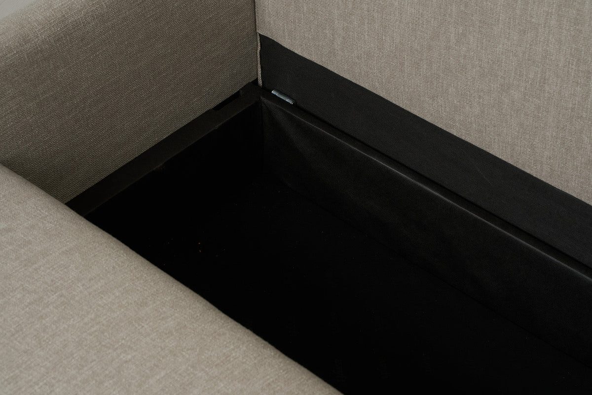 Model 12 3 Seater Left Chaise Sofa Bed With Storage