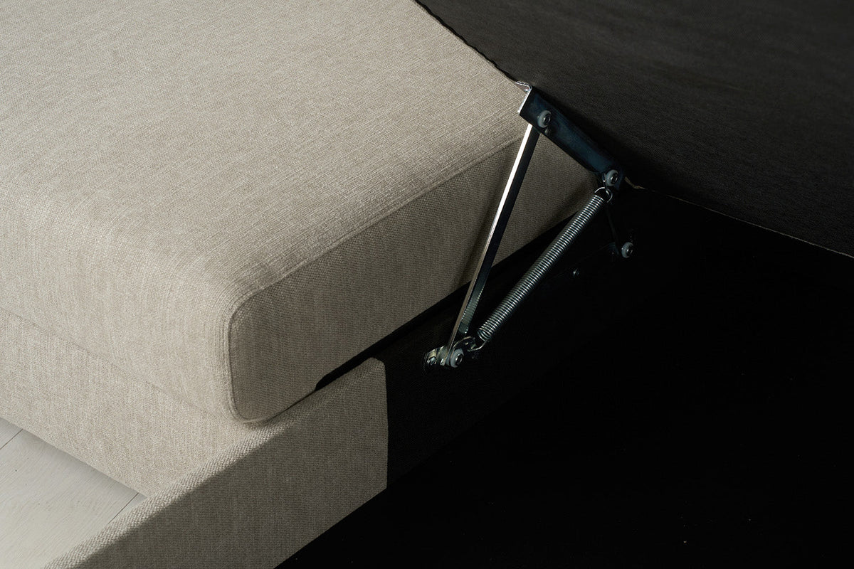 Model 12 3 Seater Left Chaise Sofa Bed With Storage