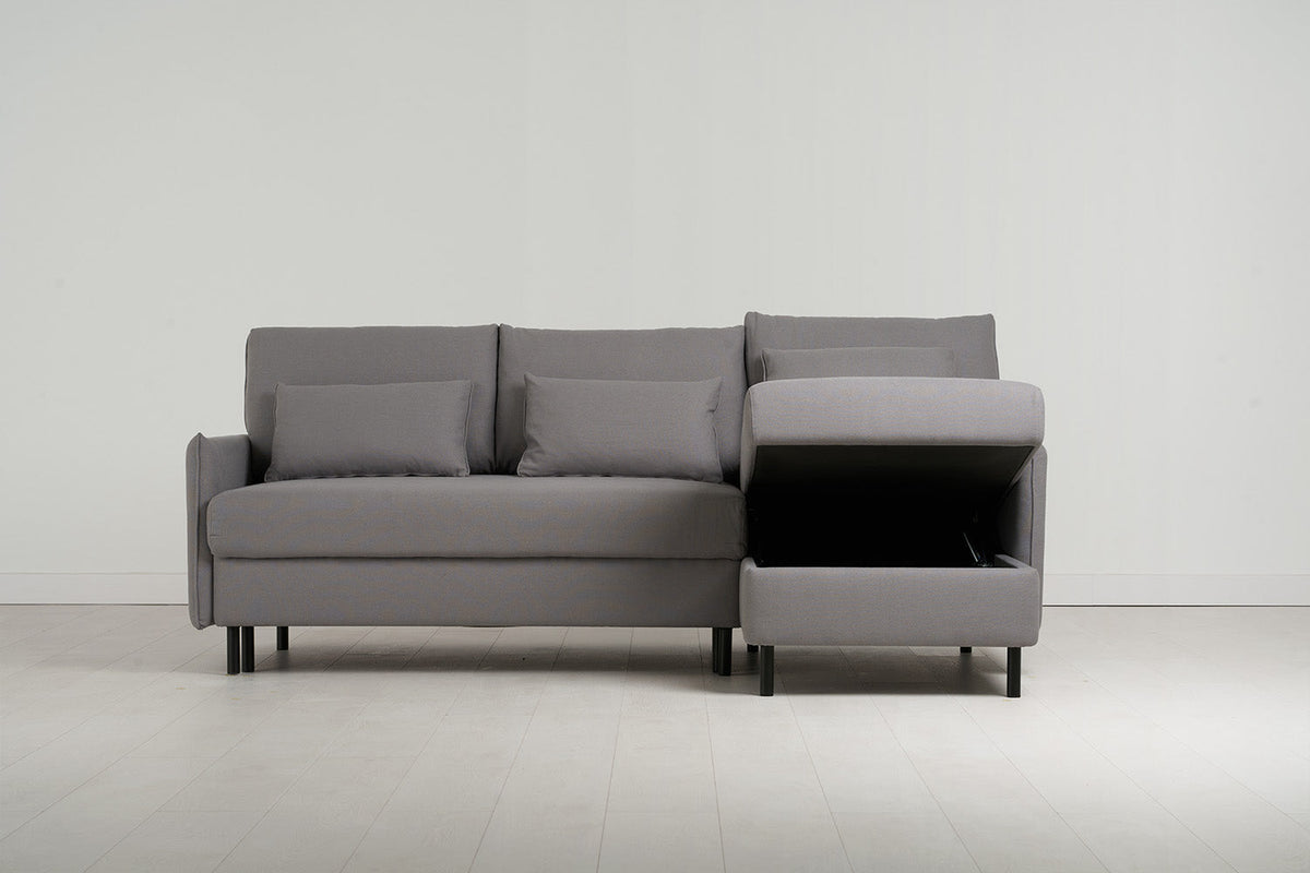 Model 12 3 Seater Right Chaise Sofa Bed With Storage