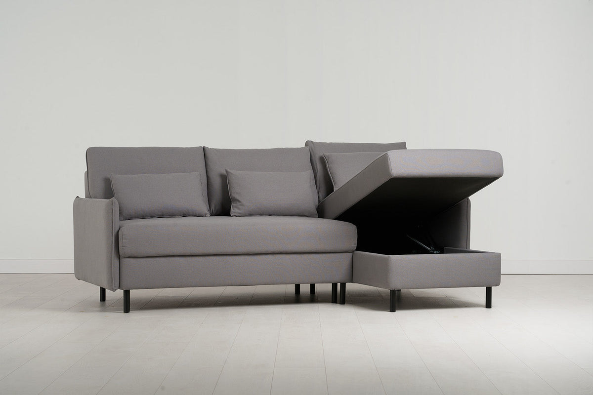 Model 12 3 Seater Right Chaise Sofa Bed With Storage