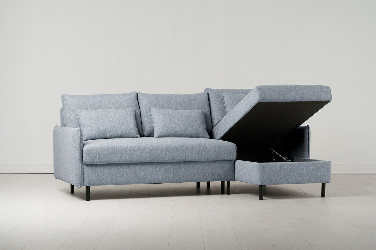 Model 12 3 Seater Right Chaise Sofa Bed With Storage