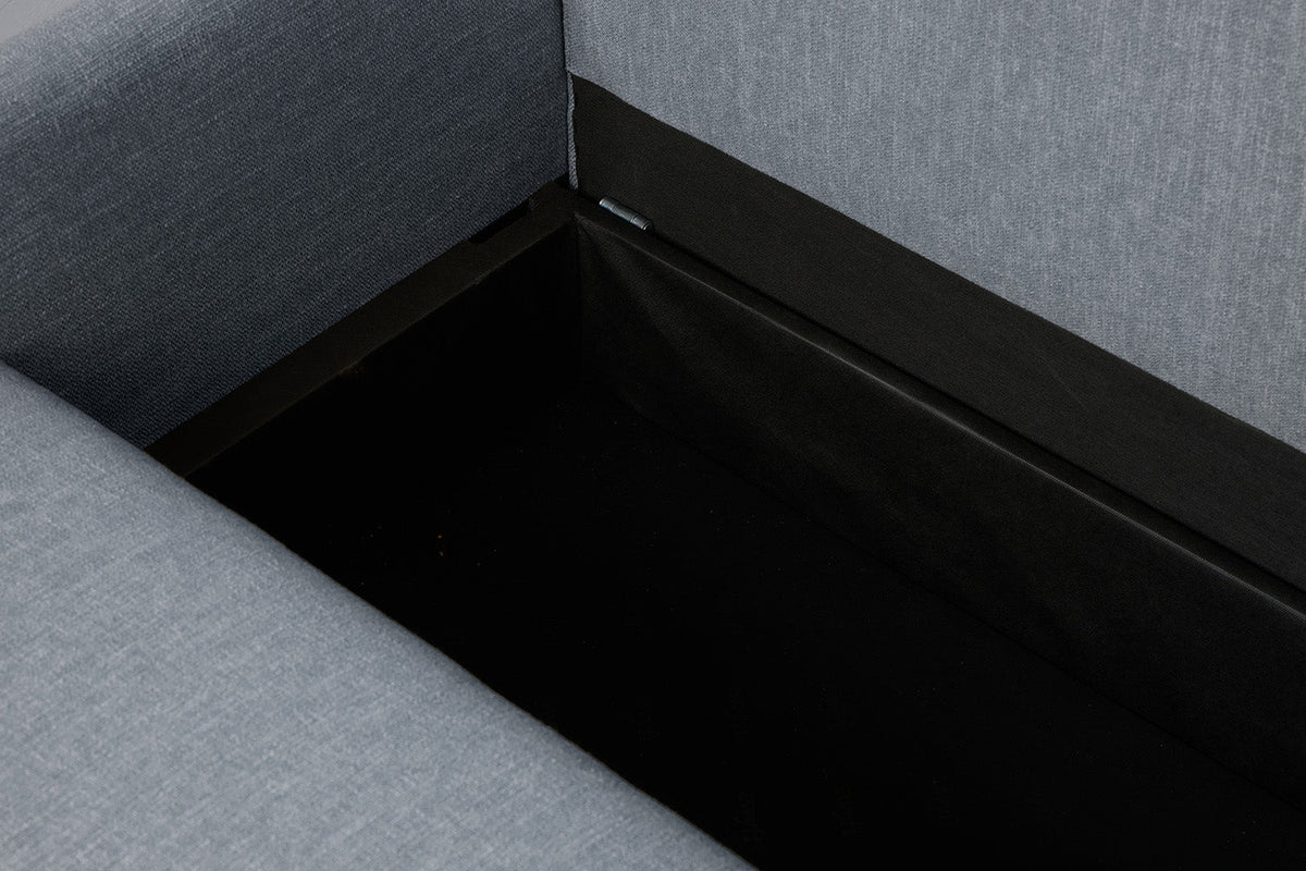 Model 12 3 Seater Left Chaise Sofa Bed With Storage