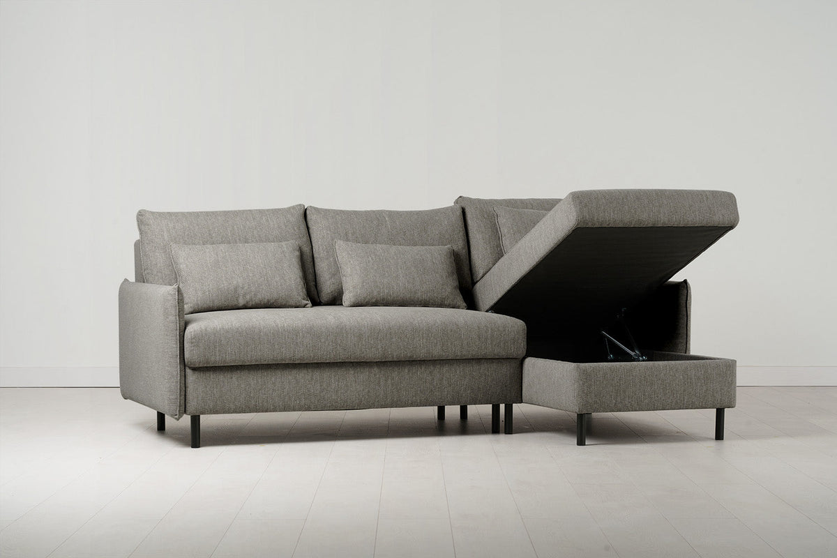 Model 12 3 Seater Right Chaise Sofa Bed With Storage