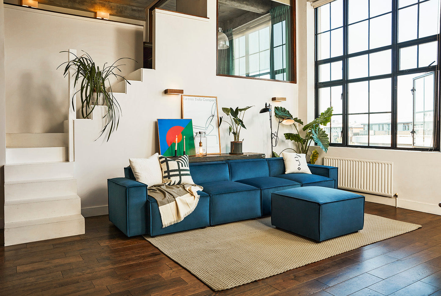 Model 03 4-Seater Right Chaise Sofa