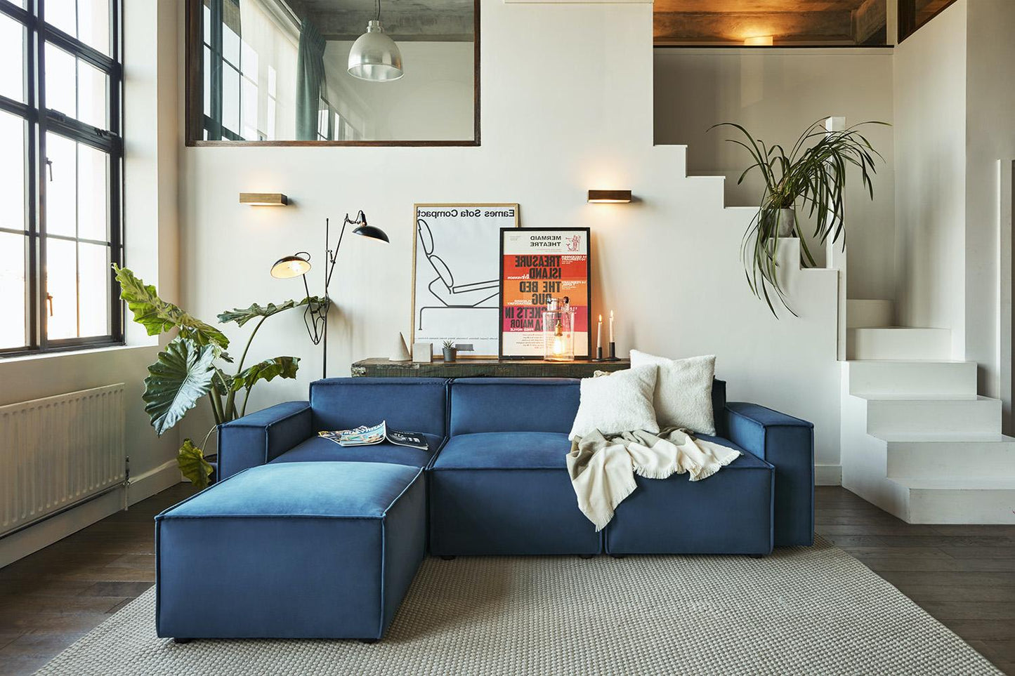 Model 03 3-Seater Left Chaise Sofa