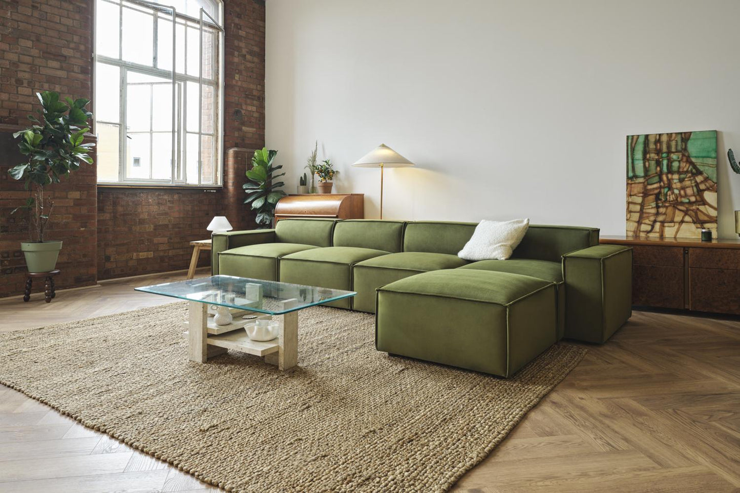 Model 03 4-Seater Right Chaise Sofa