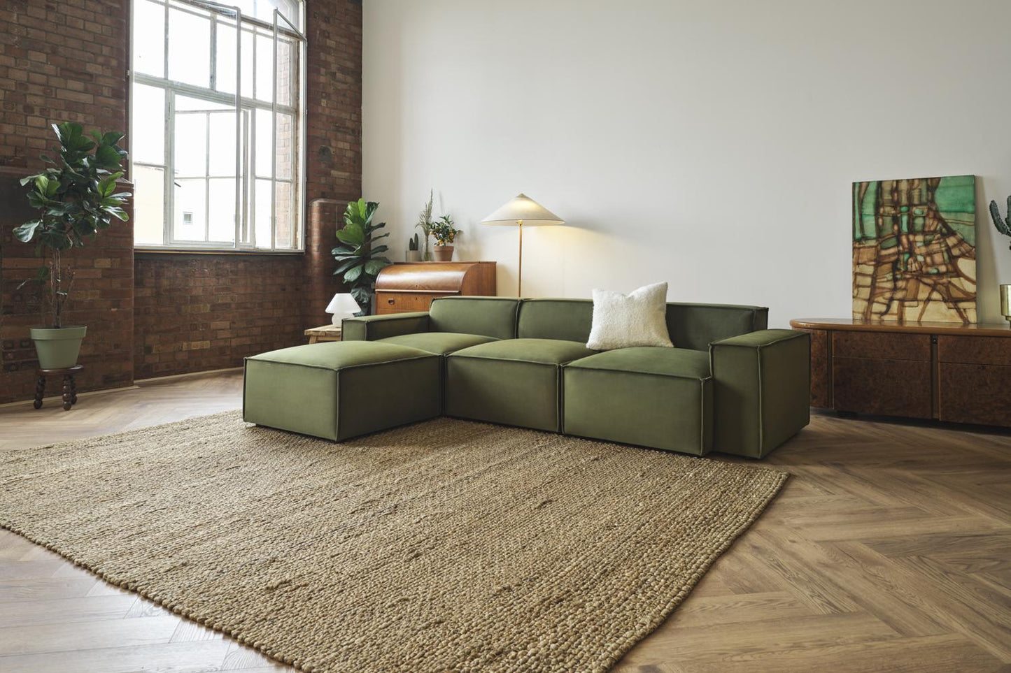 Model 03 3-Seater Left Chaise Sofa