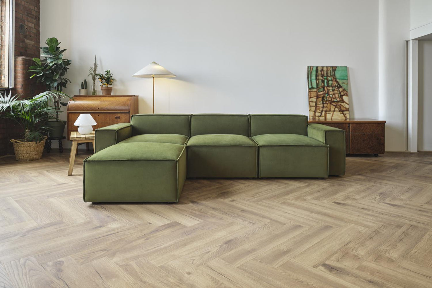 Model 03 3-Seater Left Chaise Sofa