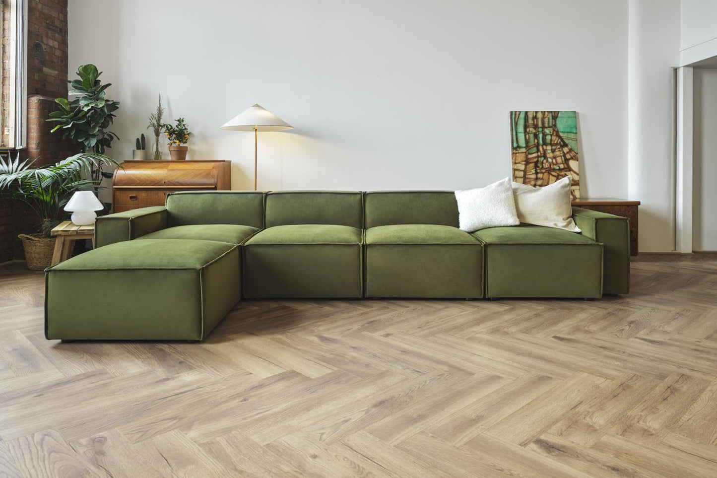 Model 03 4-Seater Left Chaise Sofa