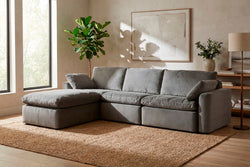 10 Ways to Style a Neutral Sofa