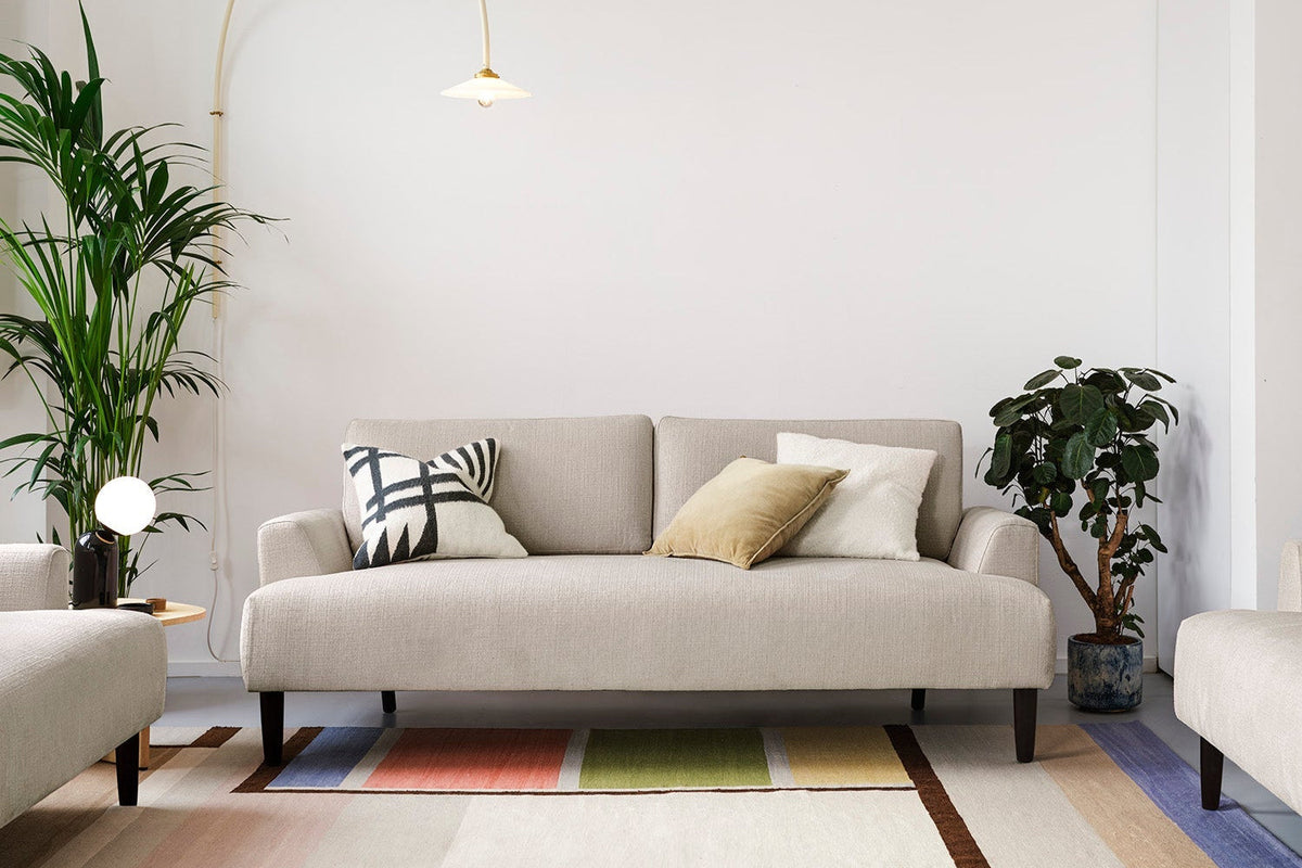 Model 05 3-Seater Sofa, Oak / Pumice