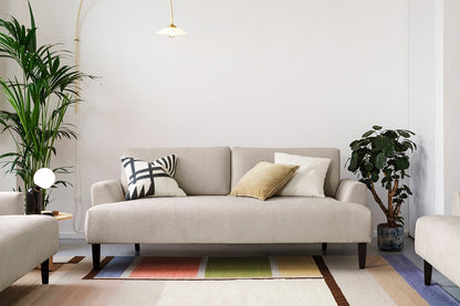 Model 05 3-Seater Sofa, Oak / Pumice