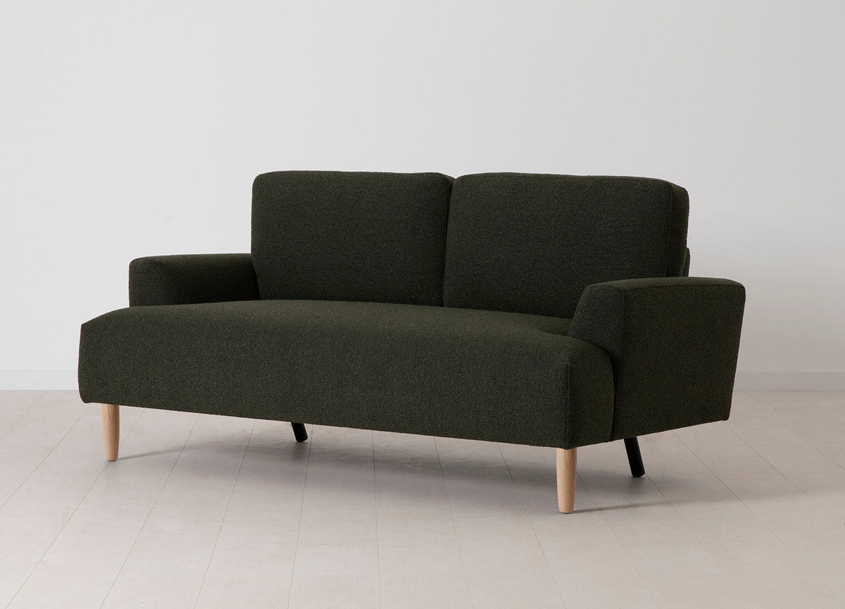 Model 05 2-Seater Sofa, Oak / Fern