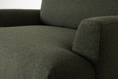 Model 05 Loveseat, Oak / Fern