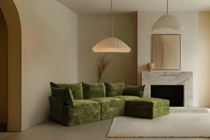 Model 06 3-Seater Right Chaise Sofa, Conifer