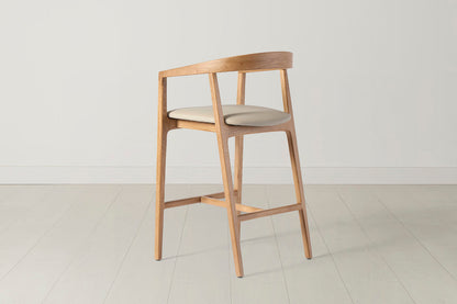 Bar Stool 01, Oak / Oyster