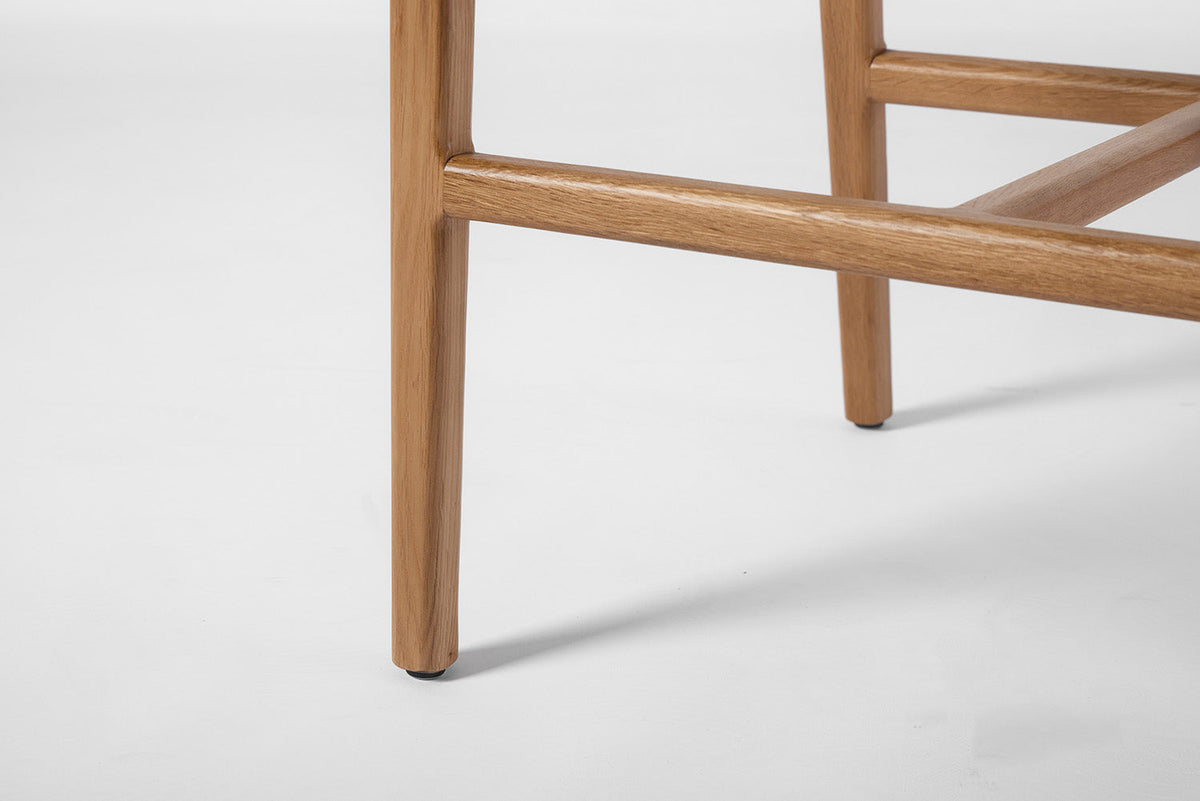 Bar Stool 01, Oak / Oyster