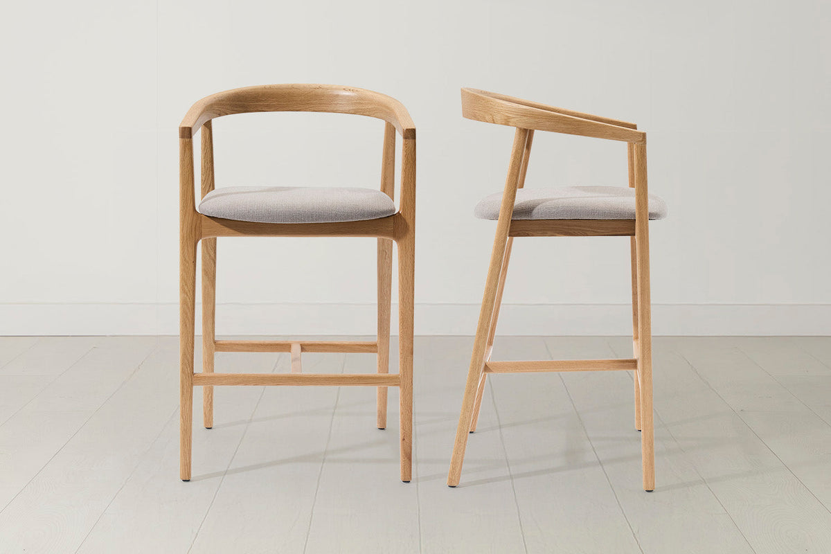 Bar Stool 01, Oak / Shadow