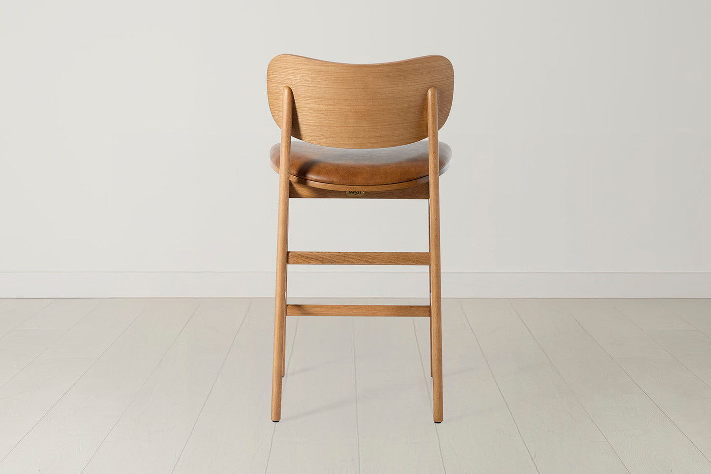 Bar Stool 02, White Oak / Maple
