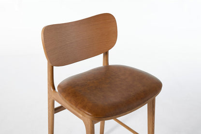 Bar Stool 02, White Oak / Maple