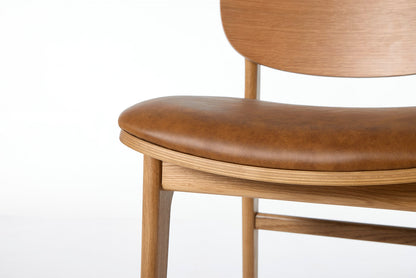 Bar Stool 02, White Oak / Maple