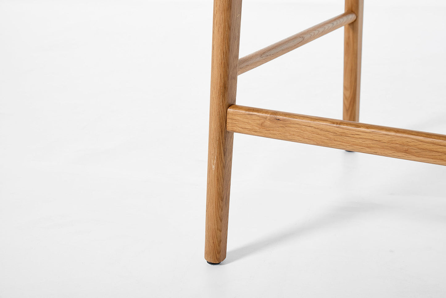 Bar Stool 02, White Oak / Oatmeal