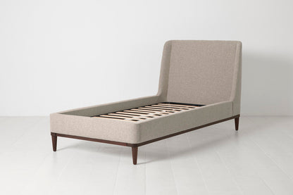 Bed 02 Single Bed, Pumice