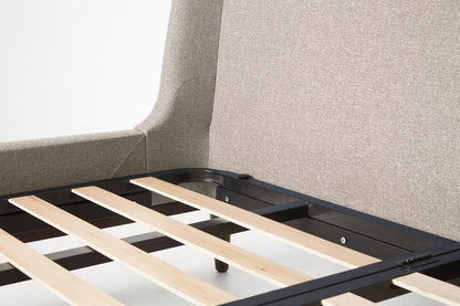 Bed 02 Single Bed, Pumice