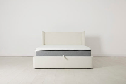 Bed 03 Storage Double Bed, Ivory