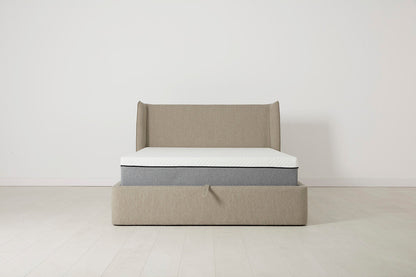 Bed 03 Storage Double Bed, Pumice