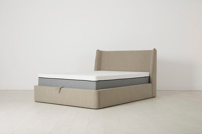 Bed 03 Storage Double Bed, Pumice