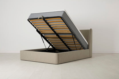 Bed 03 Storage Double Bed, Pumice