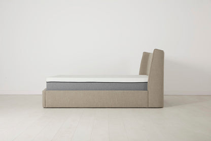 Bed 03 Storage Double Bed, Pumice