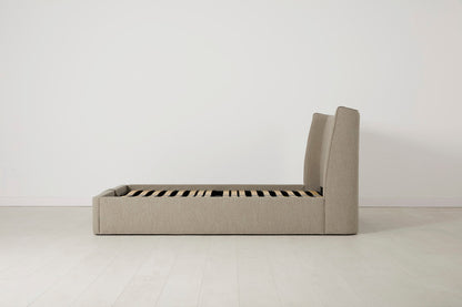 Bed 03 Storage Double Bed, Pumice