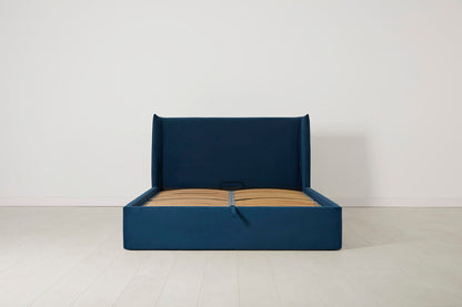 Bed 03 Storage Double Bed, Teal