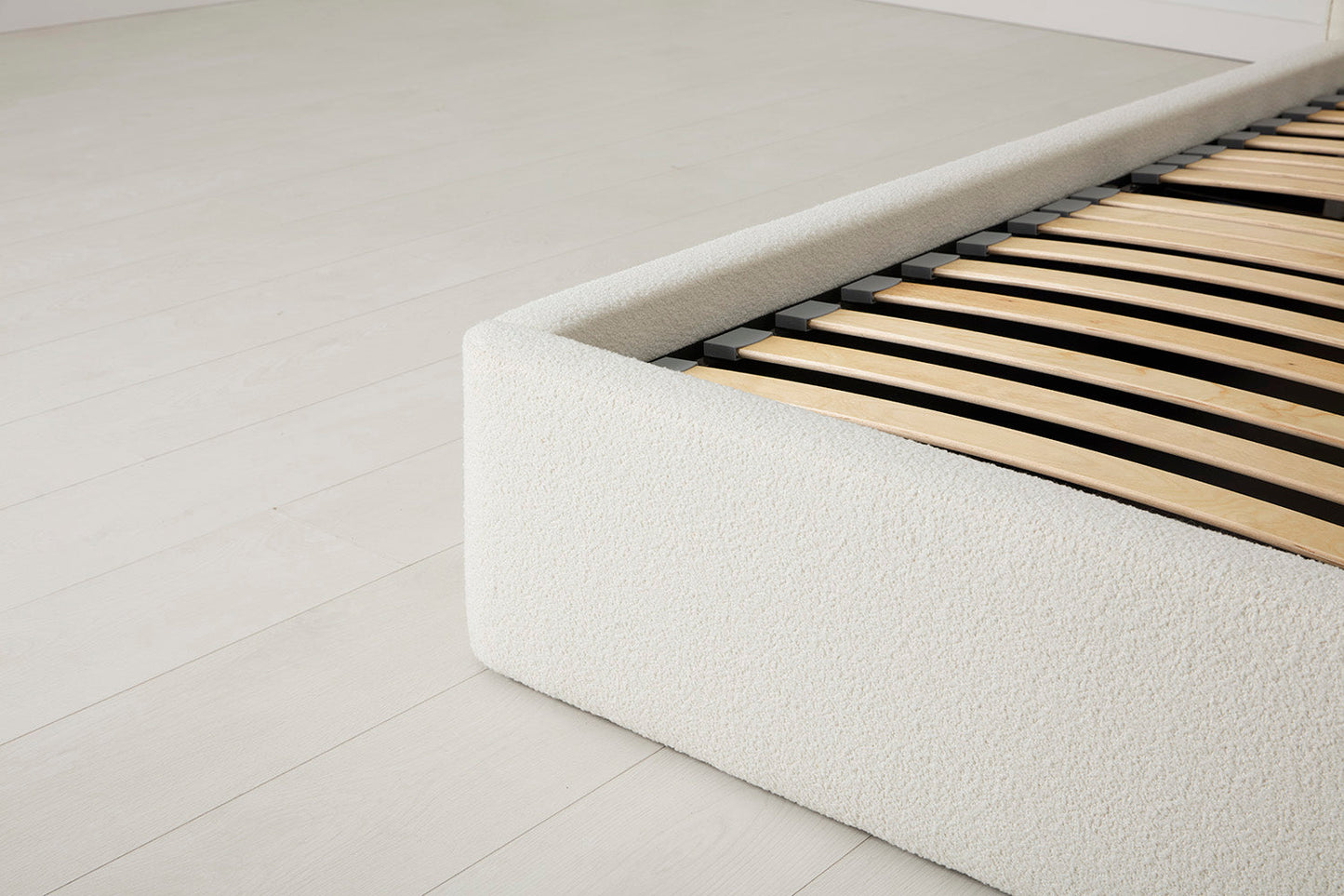 Bed 03 Storage Double Bed, Ivory