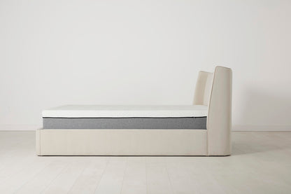 Bed 03 Storage Double Bed, Bone