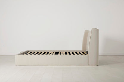 Bed 03 Storage King Sized Bed, Bone