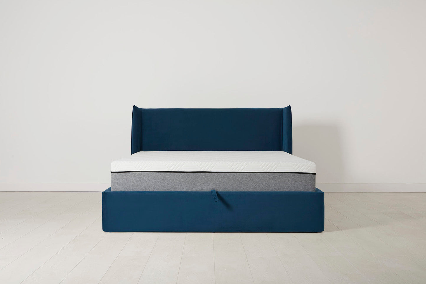 Bed 03 Storage King Sized Bed, Teal