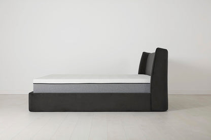 Bed 03 Storage Super King Sized Bed, Charcoal